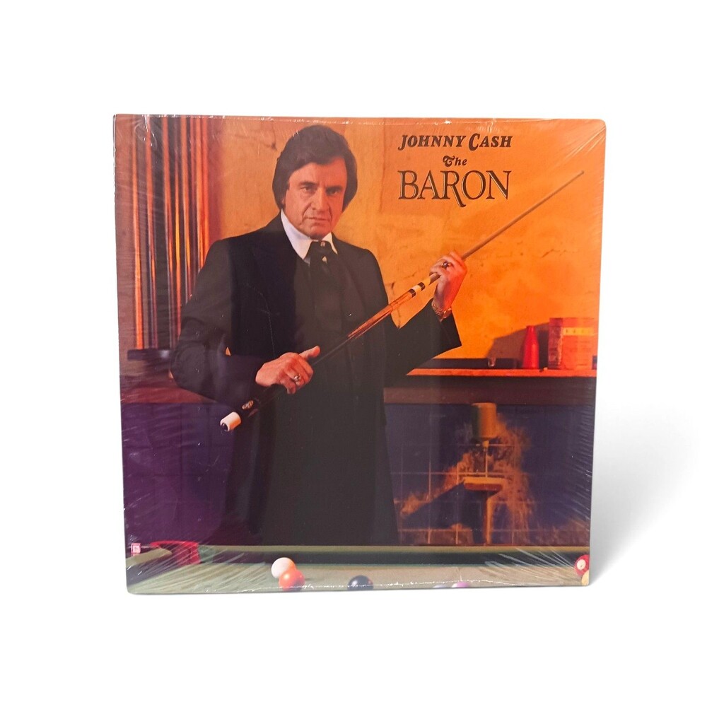 JOHNNY CASH – The Baron LP NEW & SEALED Vinyl Record 1981 Columbia Country USA
